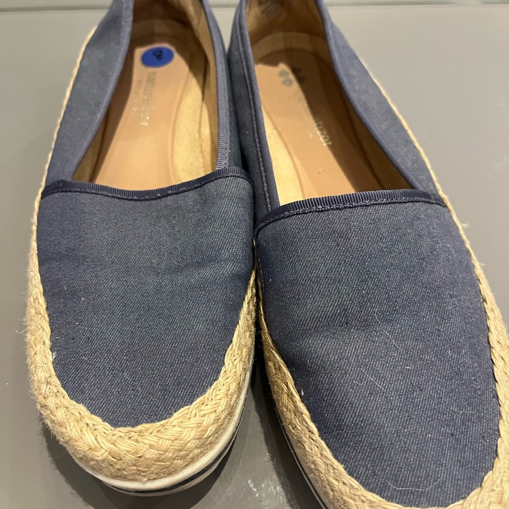 Naturalizer contour Women's Blue Espadrille Loafers